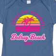 thumbnail image 4 of Inktastic Summer Enjoy the Sunshine Delray Beach Florida in Pink Boys or Girls Baby Bodysuit, 4 of 5