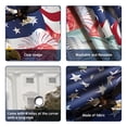 thumbnail image 2 of 7x5ft American Flag Bald Eagle Statue of Liberty Patriotic Backdrop for Party, 2 of 6
