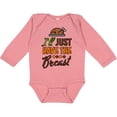 thumbnail image 3 of Inktastic I'll Just Have the Breast with Turkey Illusration Boys or Girls Long Sleeve Baby Bodysuit, 3 of 5
