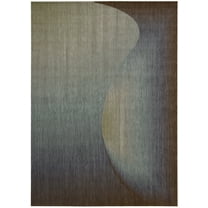 Nourison Radiant Arts Abstract Sapphire 2'3" x 4' Area Rug, (2x4)