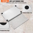 thumbnail image 2 of VEVOR Beer Drip Tray, 304 Stainless Steel Kegerator Drip Trays with 4 Non-Slip Rubber Pads and Detachable Cover, Heat / Cold Resistant Beer Tower Drip Pan for Bar Restaurant Coffee Shop Home, 2 of 9