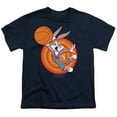 thumbnail image 2 of Space Jam 2 Bugs Slam Kids T Shirt (X-Large) for Youth Toddler Boys and Girls, Navy, 2 of 5