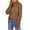 Khaki, variant on Turtleneck Sweaters for Women Casual Long Sleeve Sweaters Loose Crewneck Knit Solid Pullover Sweater Jumper Tops for Girls Black XXL