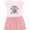 Pink With Stripes, variant on Inktastic Nana Girl Granddaughter Girls Toddler Dress