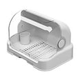 thumbnail image 2 of DPTALR Baby Bottle Drying Rack Baby Bottle Organizer With Covver Bottle Storage With Removable Drip Tray Nursing Baby Bottle Storage Countertop, 2 of 9