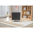 thumbnail image 5 of Mid-Century Modern Accent Chair with Solid Wood Frame and Waist Cushion, 5 of 10