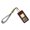 Yellow gray, variant on Stress Relief Keychain Press Button Fidgets Toy For Anxiety Portable Anti Lost Phone Strap Cute Gift ABS Metal Design