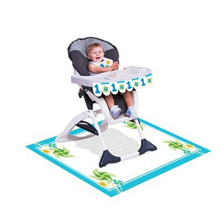 Boy High Chair Kit - Turning One Boy High Chair Kit