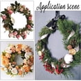 thumbnail image 5 of Dserhfy Wreath Frame Acrylic Round Wreath Boards with Holes Clear Flower Hoop Ring Wreath Form Boards for DIY Garland Craft, 5 of 8