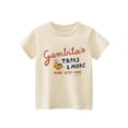 thumbnail image 2 of Camiseta de algodón para niños pequeños, ropa de manga corta, informal, holgada, 2-8, 2 of 4