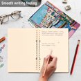 thumbnail image 4 of FORMRS 1-Subject Spiral Notebook 8" x 5" College Ruled 60 Refillable Sheet A5 Hard Cover, Blue Plants Window, 4 of 7