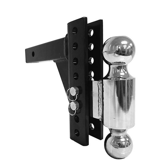 Receiver Adjustable Trailer Tow Hitch Ball Head Mount Drop Hitch Adjustable Hitches For Trucks ,Weatherproof Double Locking Hitch Pin
