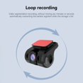 thumbnail image 5 of Barsme Ring Camera Outdoor Wireless Security Camera Car Recorder Vehicle Camera Loop Video Front Start Reminder Front Distance Detection Track Offsetreminders 720P Loop Recording Shooting Angle 140, 5 of 8