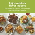 thumbnail image 2 of Hamilton Beach Steak Lover's Electric Indoor Grill, Smokeless Grill with Temp Control, Black, 2 of 8