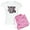 With Pink Camo Pant, variant on CafePress - Got My Own Biker Women's Light Pajamas - Women's Short Sleeve Print T-Shirt and Pants Light Cotton Pajama Set