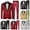 Red, variant on Dovford Sequin Blazer Metallic Slim Suit 2 Piece Set Disco Prom Shiny Outfit Wedding Party Banquet Fashion Jacket Pant