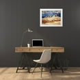 thumbnail image 3 of Drost, David 14x12 White Modern Wood Framed Museum Art Print Titled - Valley Beauty I, 3 of 4