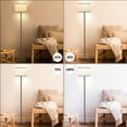 thumbnail image 4 of 61.5'' Traditional Floor Lamp with Remote Control and Bulb Included, 4 of 10