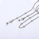 thumbnail image 3 of Cadena para gafas con perlas de imitación, correa para el cuello, cuerda de metal fija para gafas para conducir - 3 - Código de producto 40464 3, 3 of 5