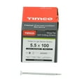 thumbnail image 3 of Timco - Metal Construction Timber to Light Section Screws - Countersunk - Wing-Tip - Self-Drilling - Exterior - Silver Organic (Size 5.5 x 100 - 100 Pieces), 3 of 3