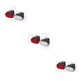 thumbnail image 3 of Wosthever 2 luces para bicicleta, lámpara para manillar, suministros para ciclismo, recargable, tira de instalación práctica, equipo para Type1 NO1, 3 of 6