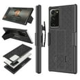 thumbnail image 2 of Samsung Galaxy S20 FE 5G S20 S20+ S20 Plus S20 Ultra 5G Cases Cover Holster Belt, Tekcoo Shock Absorbing Locking Clip Defender Heavy Full Body Kickstand Carrying Armor Cases Cover -Black, 2 of 9