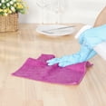 thumbnail image 5 of Unique Bargains 10 Pack Kitchen Washcloths Absorbent Microfiber Quick Dry Rose Red, 5 of 7