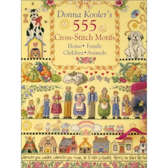 Pre-Owned Donna Kooler's 555 Cross-Stitch Motifs Hardcover
