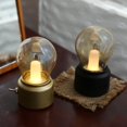 thumbnail image 5 of 2 uds luz nocturna bombilla creativa retro mini USB carga cálida lámpara LED para cabecera lámpara de mesa, 5 of 5