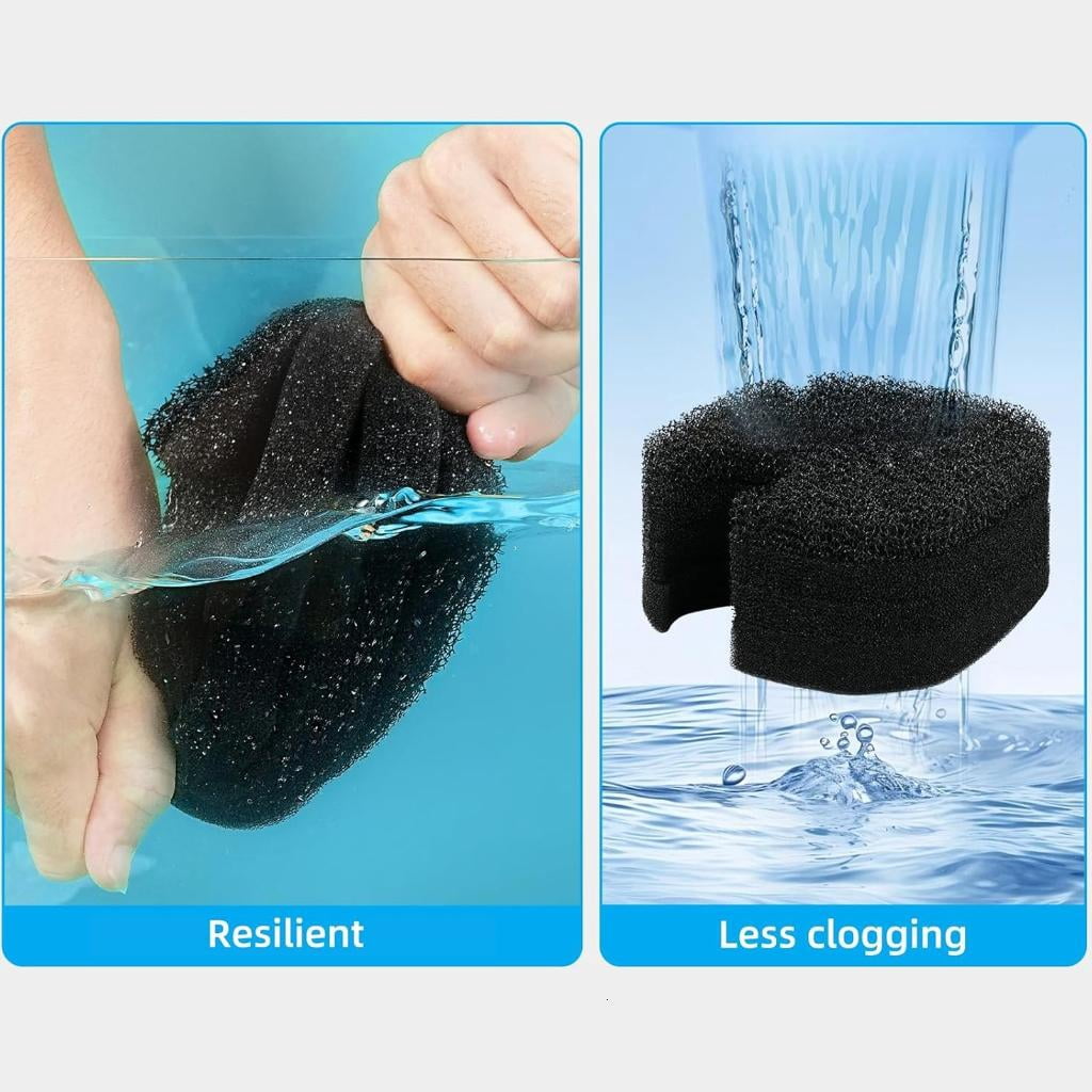 Yihuala High Aquarium Filter Sponge Pad Aquarium Filter Pad Replacement Fit 172/225/265GPH Canister Systems