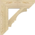 thumbnail image 3 of Ekena Millwork 6"W x 26"D x 26"H Balboa Slat Rough Sawn Bracket, Douglas Fir, 3 of 4