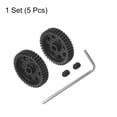 thumbnail image 4 of Uxcell 48P Hardened Pinion Motor Gear Set 40T 41T 1/8 inch RC Motor Shaft, 4 of 6