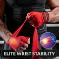 thumbnail image 5 of WYOX Boxing Hand Wraps 180-Inch – Elastic Bandage Wraps, Bandages, Boxing Gloves, Sports Wrap & Support Gear Pro (Maroon), 5 of 7