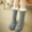 Dark Gray, variant on Winter Socks for Women, Cable Knit Acrylic Slip-Resistant Floor and Carpet Socks with Thick Fleece Lining for Cold Weather Indoor Comfort
