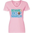 thumbnail image 3 of Inktastic Julius Caesar Ides of March Women's V-Neck T-Shirt, 3 of 5