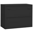 thumbnail image 3 of vidaXL Armoire de Bureau Anthracite 90x40x70 cm Acier, 3 of 5