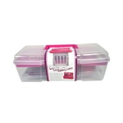 Sew and Go Sewing Kit With Removable Caddy Magenta