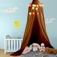 thumbnail image 2 of FAGINEY Rideaux à Baldaquin, Rideau Moustiquaire Multicolore à Dôme Rond Suspendu pour Lit, pour Bébé et Enfants, Jeu et Déco Maison, Baldaquin à Dôme, 2 of 3