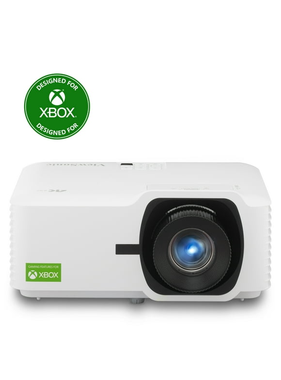 ViewSonic LX700-4K UHD 3500 Lumens Laser Projector Designed for Xbox with SuperColor, 4.2ms Response Time, 240 Hz Refresh Rate, 1.36x Optical Zoom, Dual HDMI, and HDR/HLD Support