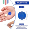 thumbnail image 2 of 1200 Pieces Plastic Poker Chips Game Chips 4 Colors Counter Card for Game Playing Counting Bingo Game Chips Card, 3, 2 of 7