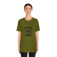 thumbnail image 4 of Coffee Is My Spiritual Animal Bella+Canva Unisex Jersey Short Sleeve Tee, 4 of 10