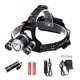 thumbnail image 1 of Yuarrent Linterna frontal LED superbrillante de 15000 lúmenes, linterna frontal ajustable para acampar, senderismo, correr de noche Escalada, 1 of 6