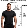 thumbnail image 6 of SOCKS’NBULK 3 Pack Mens Cotton Short Sleeve Lightweight T-Shirts, Bulk Crew Tees for Guys, Solid Bright Colors T-shirt, 6 of 7