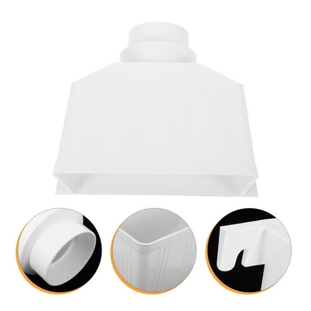 TOYMYTOY Rainwater Diverter PVC Downspout Drainage Connector Outdoor Garage 1Pack