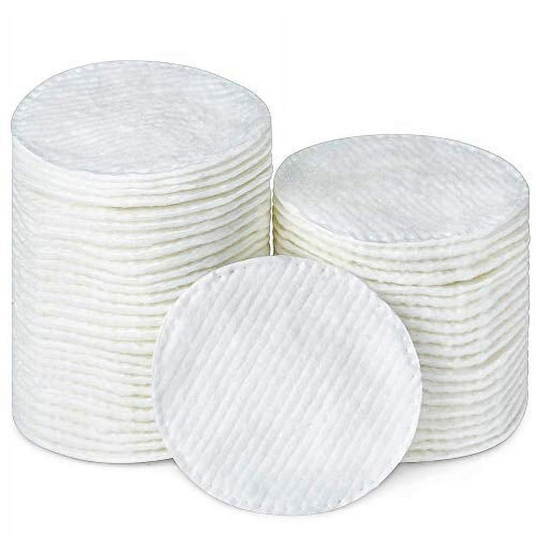 Mepoint Cotton Rounds Makeup Remover Pads - Hypoallergenic, Lint-Free, 100%  Pure Cotton Wipes - Cotton Pads