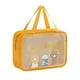 thumbnail image 5 of Bolsa de almacenamiento y organización para el baño, transparente, de gran capacidad, para cosméticos, organizador de viaje grande para maquillaje y cosméticos, para hombres y mujeres, bolsa de almace, 5 of 6
