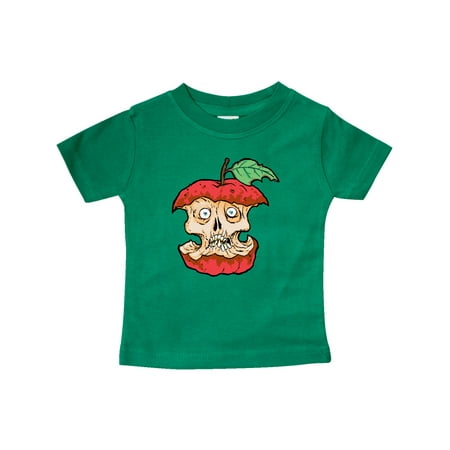 

Inktastic Horrified Zombie Apple Gift Baby Boy or Baby Girl T-Shirt