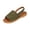 Army Green, variant on IEMIEMIEM Women's Flat Sandals Open Toe Buckle Strap Soft Lightweight Footbed 2026 Summer Beach Walking Cushion Wedge Sandals Green 8.5 Wide