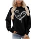 thumbnail image 1 of RKSTN Valentine's Day Sweatshirts for Women Oversized Crewneck Valentines Heart Graphic Print Sweatshirt Womens Casual Plus Size Round Neck Loose Comfy Sweatshirt Fall Spring Clothes Valentine Gift, 1 of 6