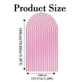 thumbnail image 2 of YOPINCO Pink Princess Party Arch Backdrop Striped Arch Spandex Stretch Backdrop Stand Cover for Wedding Birthday Banquet Boys Girls Shower Ceremony Decoration 3.28×5.9ft, 2 of 7